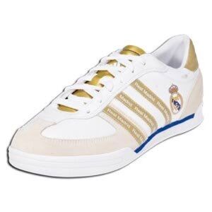 NEW Adidas size 11.5 RARE Madrid Samba Nua Gold White Mens shoes
